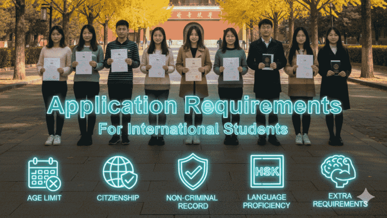 China Application Requirements