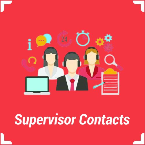Supervisor Contacts